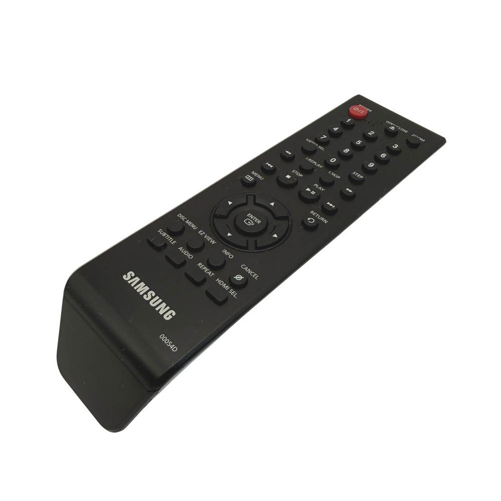 Samsung 00054D‎ Remote Control for DVD Blu-Ray Player Tested Works OEM Black